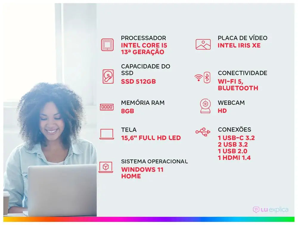 ASUS Vivobook 15 Notebook Intel Core i5-1334U 8GB RAM 512GB SSD 15.6" Full HD Windows 11 X1504VA-NJ3957W