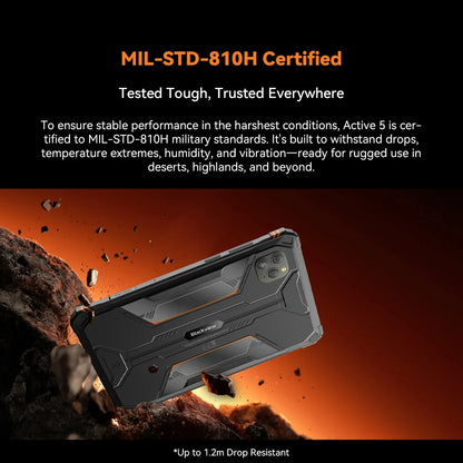 2025 Blackview Active 5 8.68'' Rugged Tablet PC Unisoc T615 Octa Core 8GB+128GB Telephone Smartphone 6600mAh Tablets Android 15