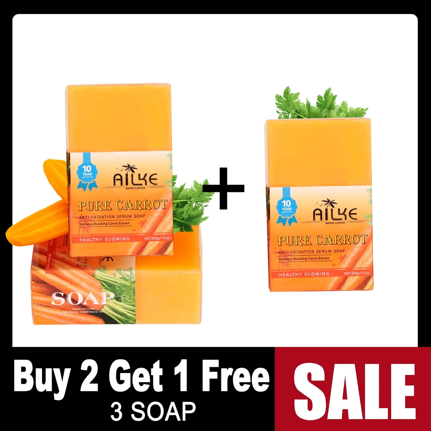 LKIAE Arbutin Whitening Set, With Vitamin C, Natural Papaya, Carrot, Remove Dark Spots, Melanin, Skin Moisturizer, Smooth Skin