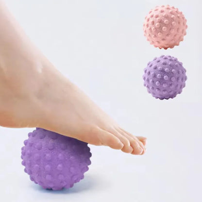 TPR Posture Master Yoga Ball Waist and Back Foot Massage Ball Fascia Ball Raised Point Massage Ball