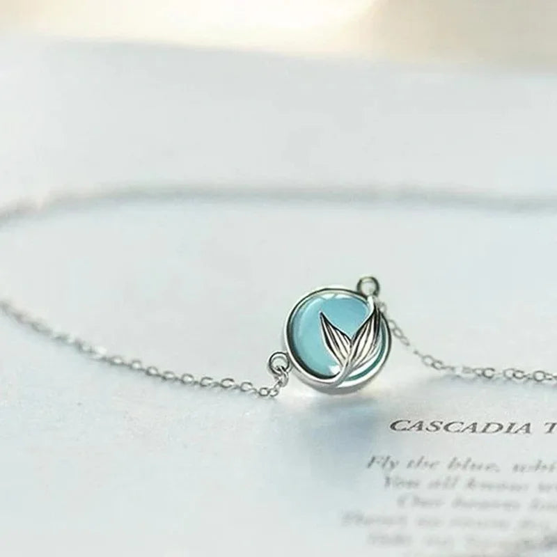 Silver Color Love Asymmetric Chain Necklace for Women Sweet Temperament Party Jewelry 925 Stamp Gifts Dropship