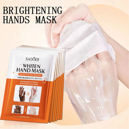 1/3/5 Pcs Niacinamide Hand Mask Hands peel barb Repair Moisturizing Nourishing Brightening Hand Gloves Hands Skin Care