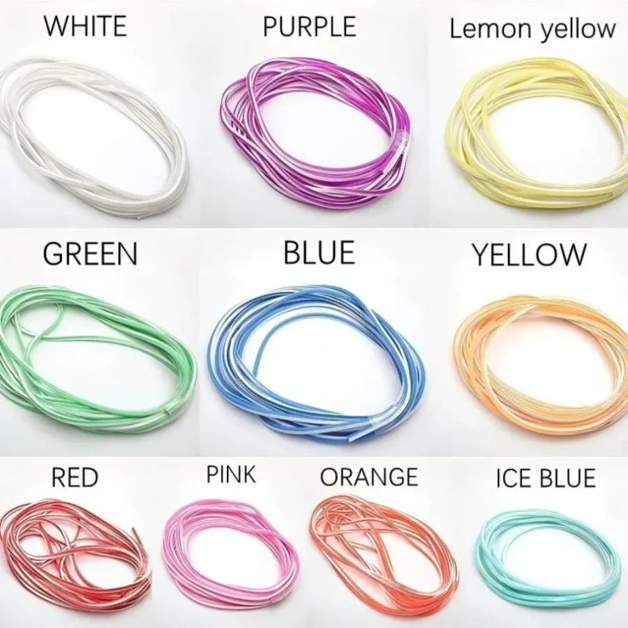 50~1M Separated Silicone Neon Strip DC12V SMD2835 120LEDs/M Flexible Bendable Waterproof LED Light Strip DIY S Shape Sign Lamp