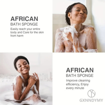 Long Nylon Scrub Towel Exfoliating Mesh African Net Bath Sponge Washcloth for Back Shower Skin Care Towel Exfoliating Body Scrub