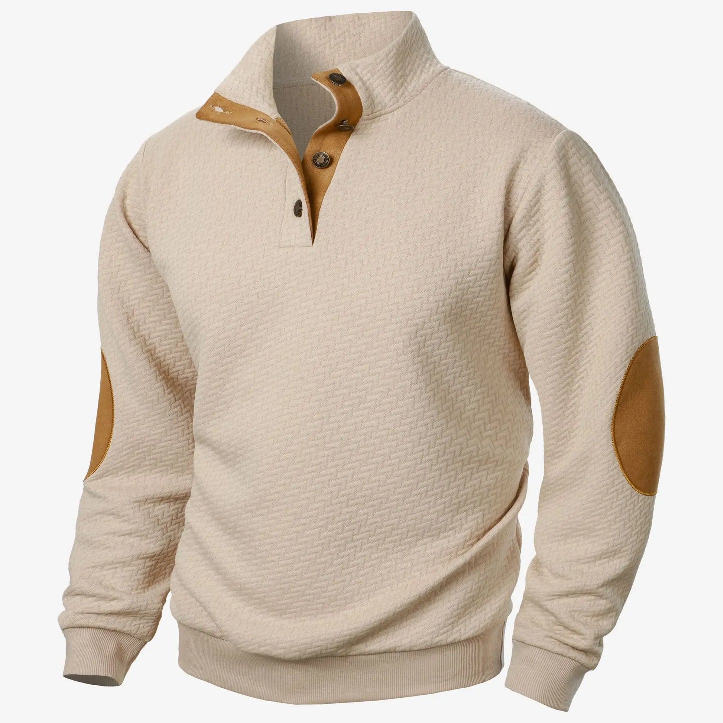 Spring Men Casual Sweatshirts Stand Collar Sweatshirt Warm Pullover Patchwork Sweatshirt Men's Winter Clothes Hip Pop Streetwear