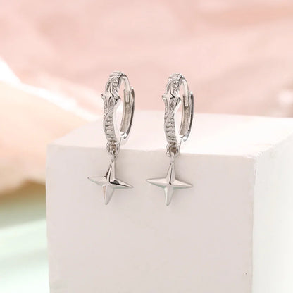 VENTFILLE 925 Sterling Silver Liquid Lava Texture Pearl Earring for Women Design Retro Versatile Jewelry Gift Dropshipping