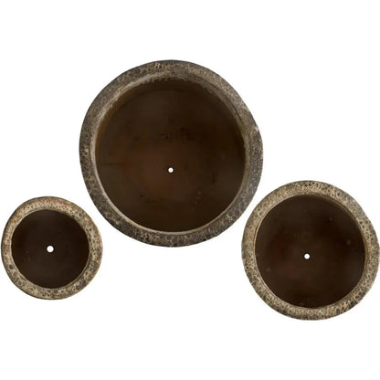 Sack Reef Teal Ceramic Planter
