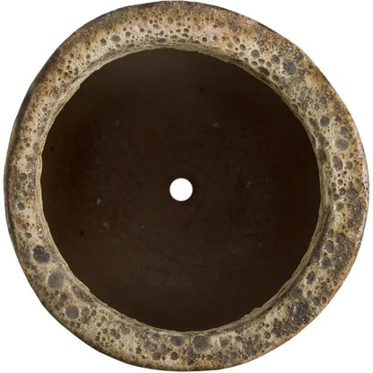 Sack Reef Teal Ceramic Planter