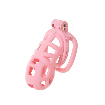 2026 New Cobra 3.0 Chastity Lock Cage SM Flirting Breathable Resin Male Virginity Device Fetish Male Penis Lock with 4 Rings