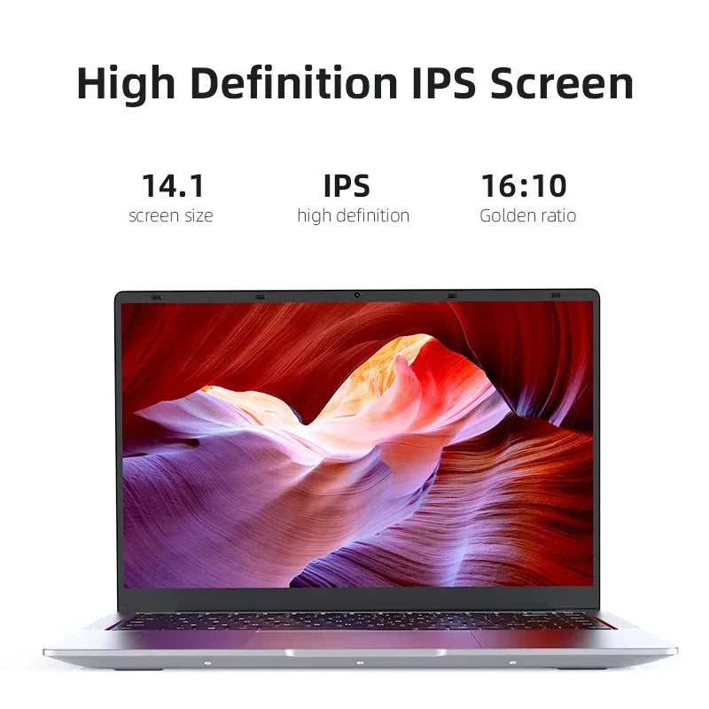 ultra-thin Gamer Laptop Intel Core i7-8650U Processor 32GB RAM 1TB 2TB SSD HD Office Study Windows 11 Pro Portable Notebook