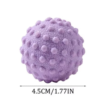 TPR Posture Master Yoga Ball Waist and Back Foot Massage Ball Fascia Ball Raised Point Massage Ball