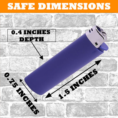 Fake Lighter Diversion Safe - Secret Compartment To Stash Valuables In Lighter
