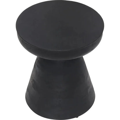 Sage Table Stool Matte Black