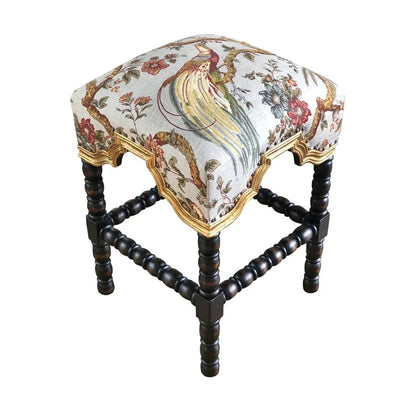 San Marco Handcrafted Leather Counter Stool