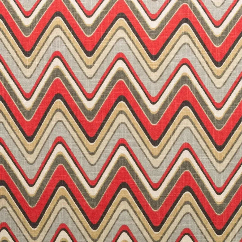 Sand Art Red Throw Pillow With Insert