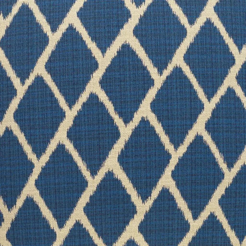 Sanur Blue Throw Pillow With Insert