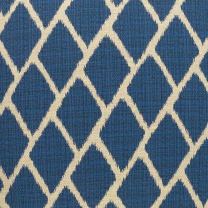 Sanur Blue Throw Pillow With Insert