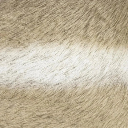 Savage Faux Fur Tan Taupe Large Throw Pillow Insert