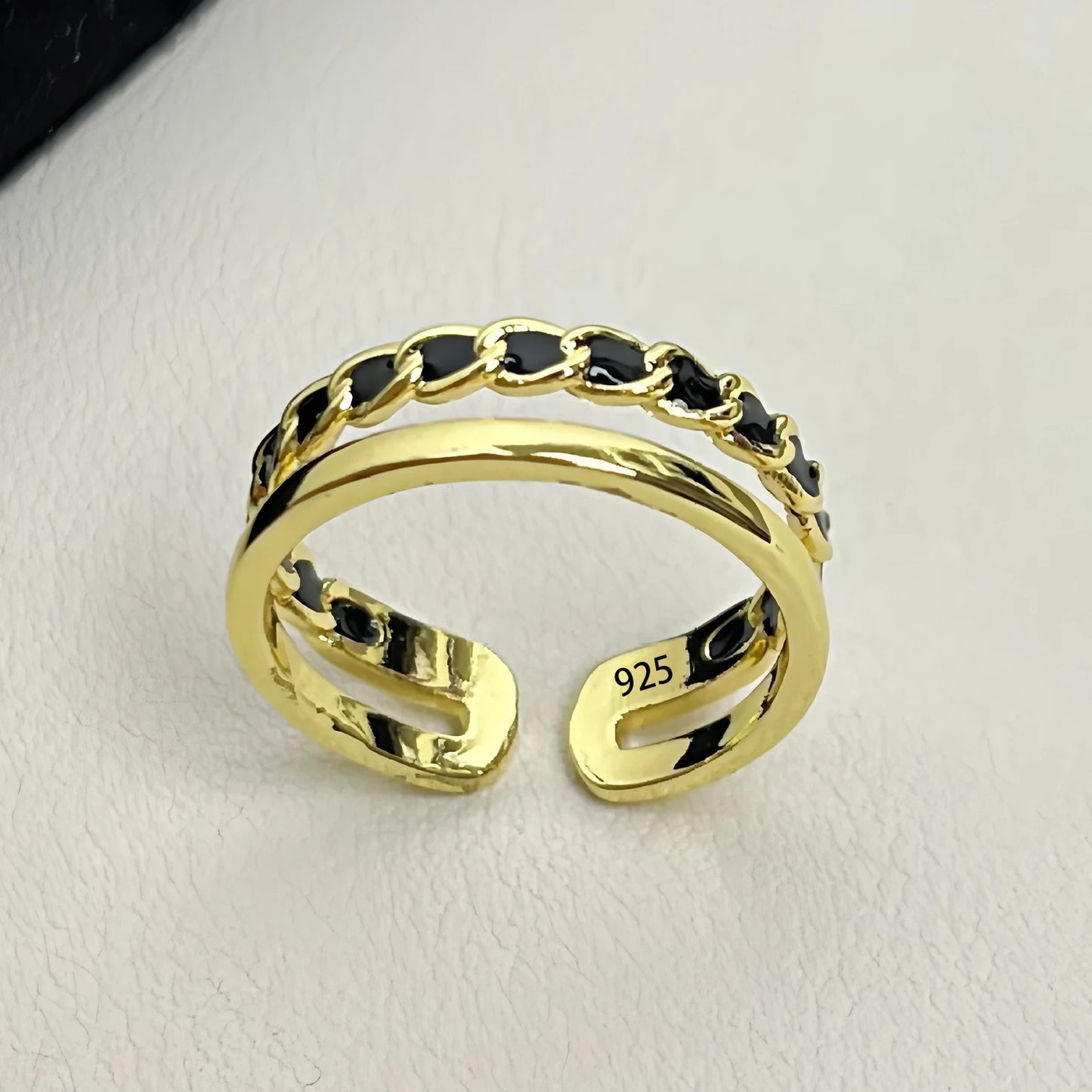 VENTFILLE 925 Sterling Silve Love Heart  Ring for Women Girl Gift Line Pearl Korean Sweet  Jewelry Birthday Gift Dropshipping