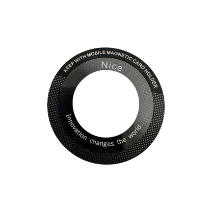Heat Sink Magnetic Ring Phone Holder Accessory Magnetic Attraction Plate For iPhone Samsung Xiaomi For Wireless Charging Base