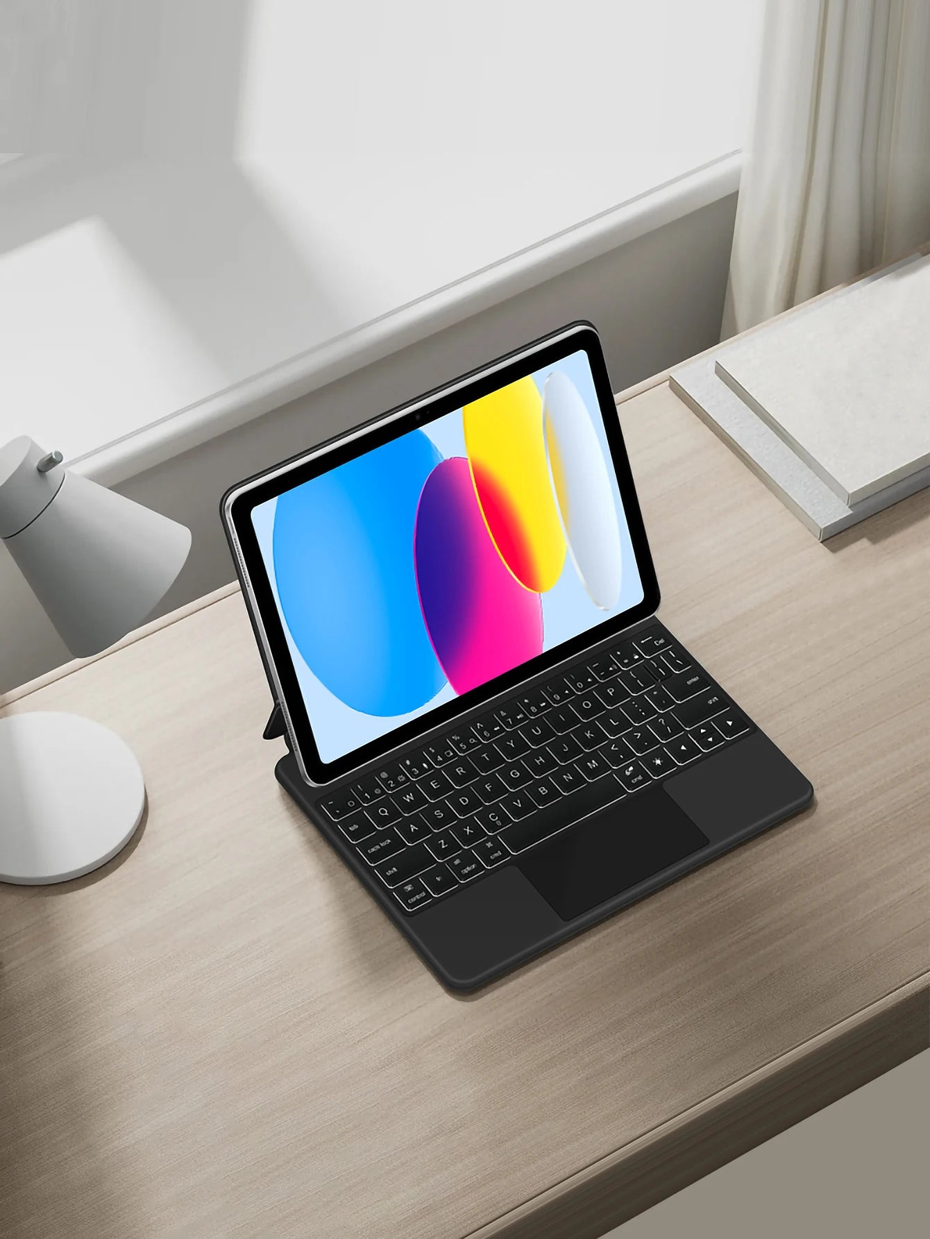 Keyboard Case For iPad A16 11 inch 2025 11th 10th generation Magic Smart Cover Folio Magnetic A3354 A3355 Multi-touch Backlight