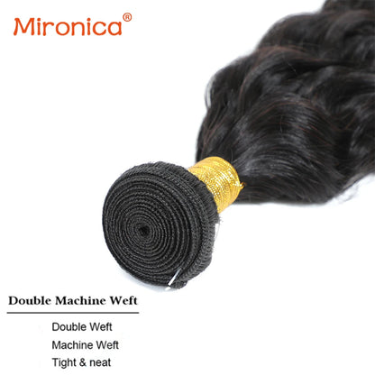 8-30 Inch Natural Wave Bundles 100% Unprocessed Brazilian Human Hair Double Weft Weaving Raw Hair Extensions 2 3 4 Bundles Deals