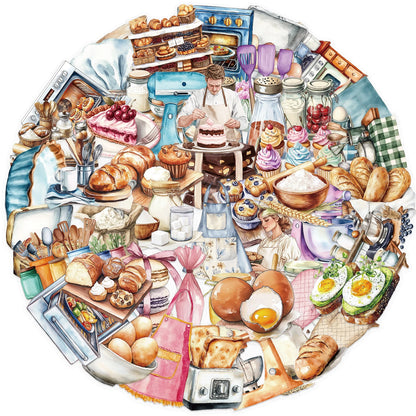 50Pcs Baking Dessert Cake Egg Theme Sticker Transparent PET Stickers For Stationery Guitar DIY Phone Case Craft Supplies
