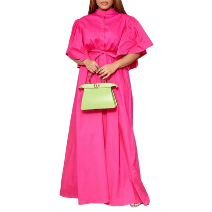 African Dresses For Women Vetement Femme Dashiki Solid Africa Maxi Dress African Clothes Dashiki Ankara Dresses Ladies 2026 New