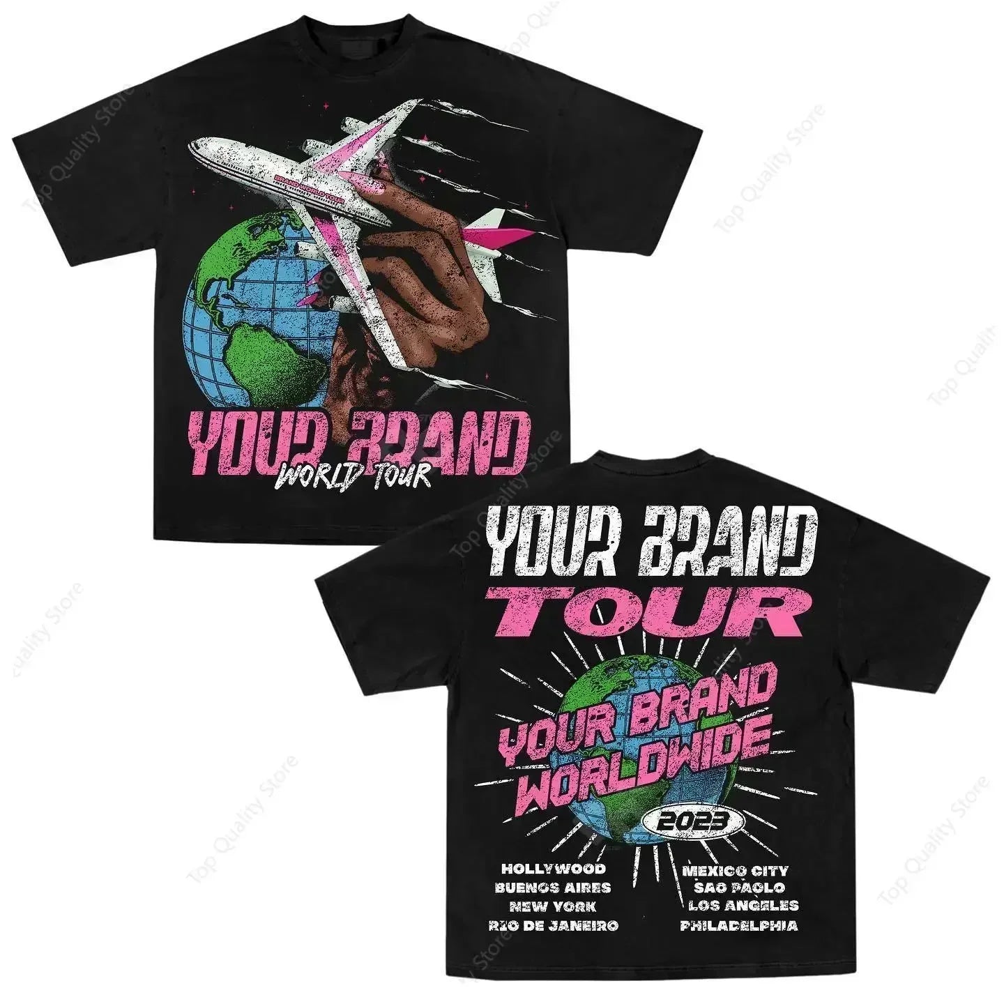 Casual trendy brand harajuku graphic t shirts print oversized gothic pro choice streetwear american y2k tops goth men clothes
