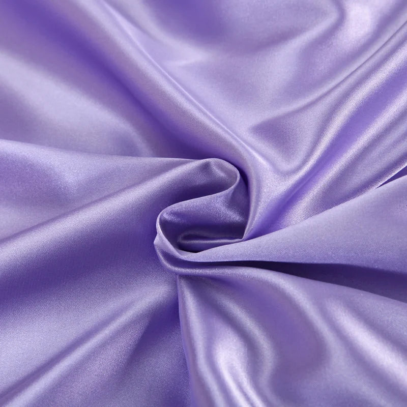 2PCS Pillowcase 100% Silk Pillow Cover Silky Satin Hair Beauty Pillow case Comfortable Pillow Case Home Decor wholesale 51*76CM