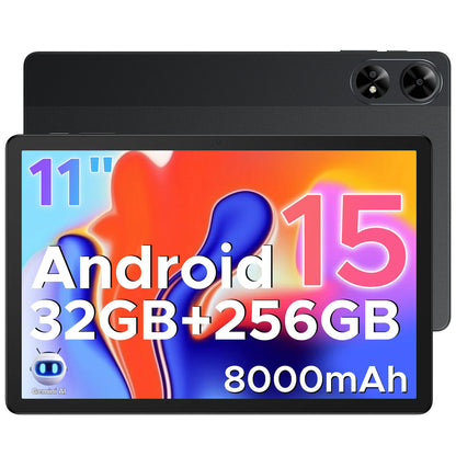 【Brand+】Doogee Tab G6+ 2 in 1 Tablet Pc Android 15 Gemini Ai Dual Speakers 8000Mah Battery 32Gb(8+24) Ram 256Gb Rom L1 4g Lte