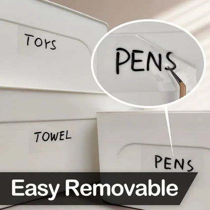 160Pcs/320Pcs Removable Waterproof Label Stickers Ideal for Organizing Office & Home Use Storage Freeze Food Design