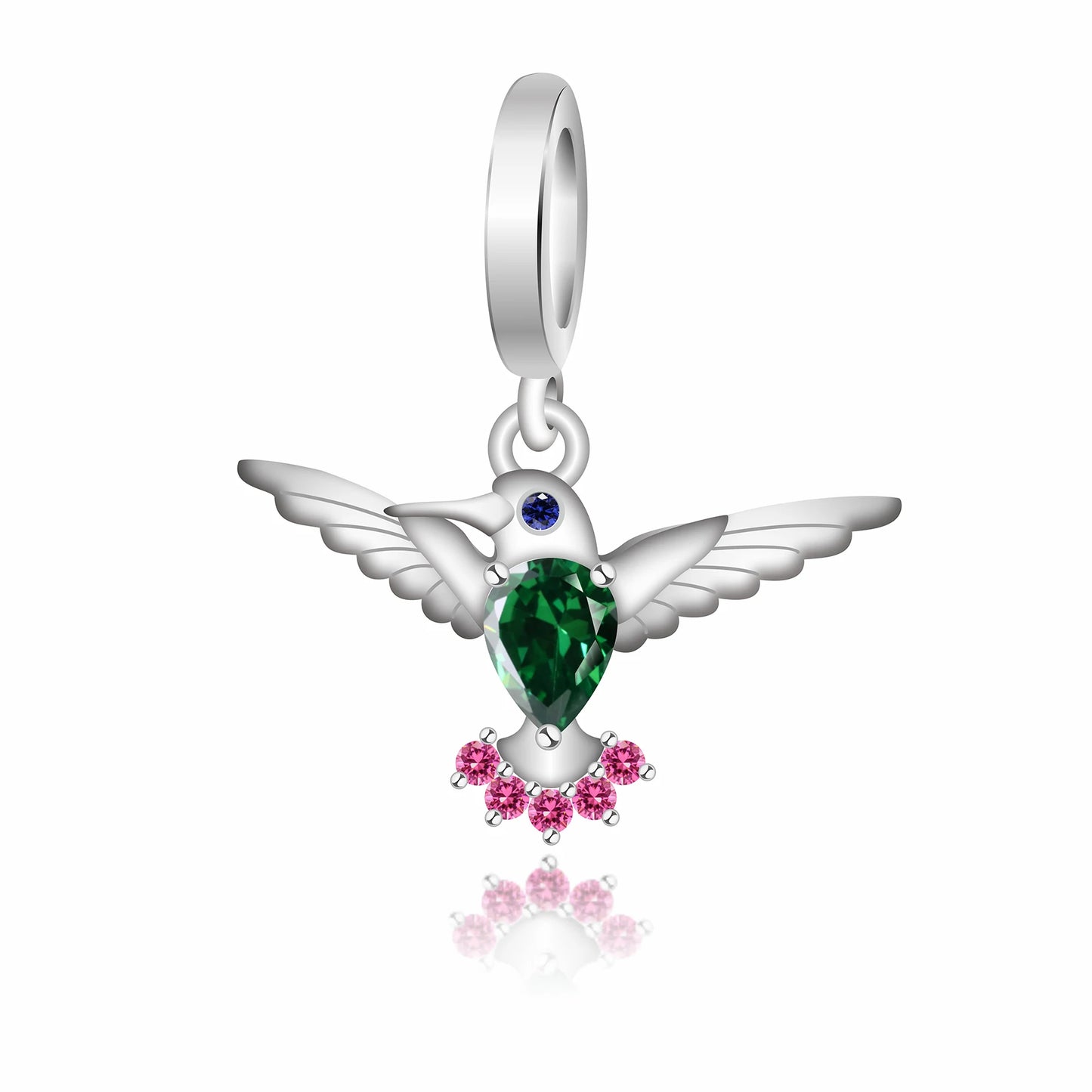 Fit Original Pan Charm Bracelet 925 Silver Rainbow Enamel Lorikeet Birrd Colorfull Parrot Bead For Making South Africa Berloque
