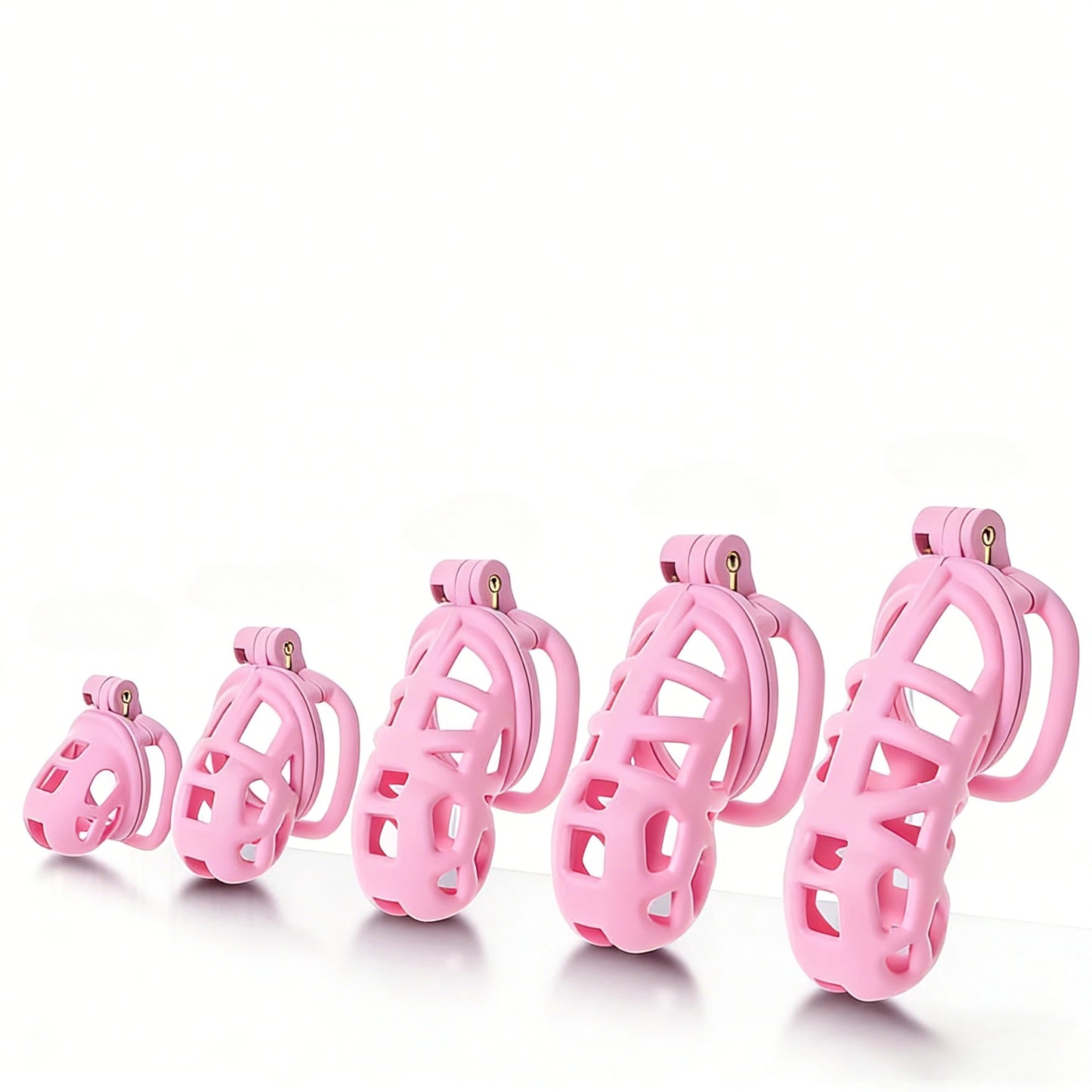 2026 New Cobra 3.0 Chastity Lock Cage SM Flirting Breathable Resin Male Virginity Device Fetish Male Penis Lock with 4 Rings