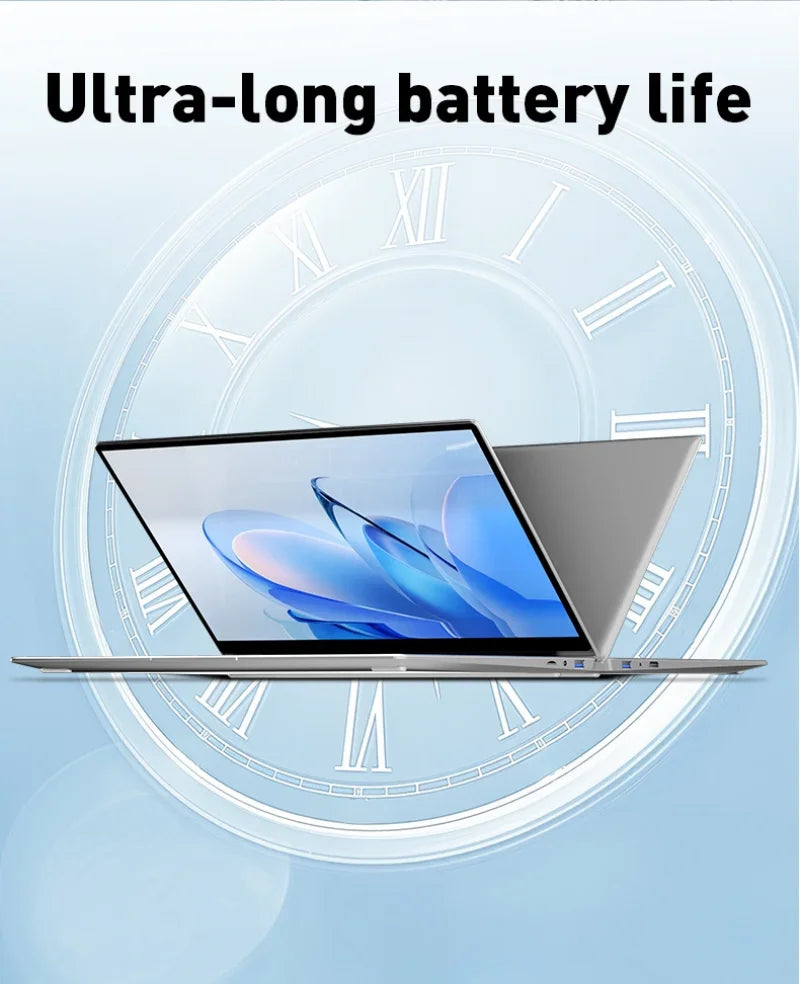 ultra-thin Gamer Laptop Intel Core i7-8650U Processor 32GB RAM 1TB 2TB SSD HD Office Study Windows 11 Pro Portable Notebook