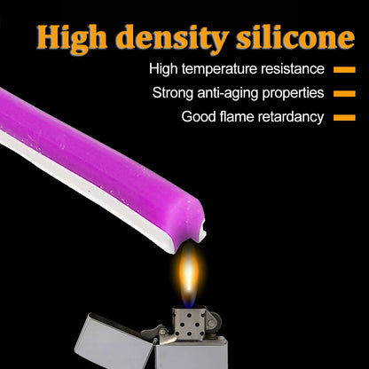6mm 8mm Separate Silicone Neon with DC12V SMD2835 120Led/m S Shape LED Strip Light Waterproof Flexible Silicon Tube Bar DIY Sign