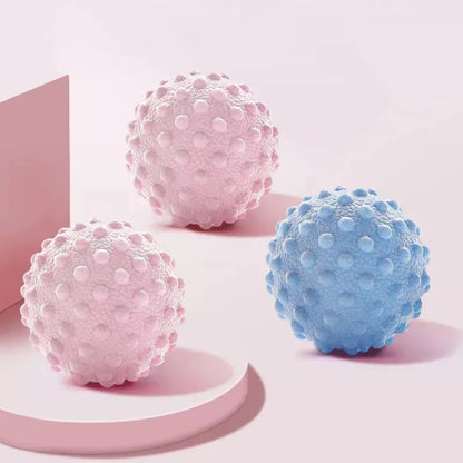TPR Posture Master Yoga Ball Waist and Back Foot Massage Ball Fascia Ball Raised Point Massage Ball