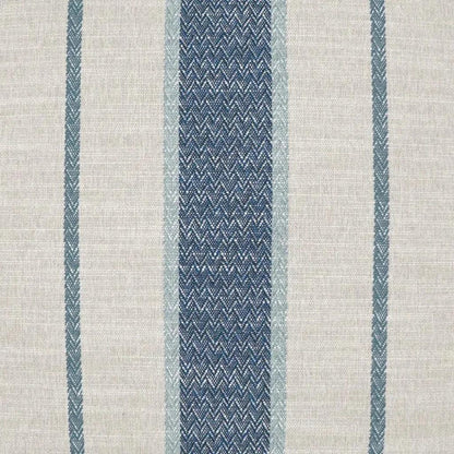 Sconset Ocean Stripes Blue Large Throw Pillow Insert