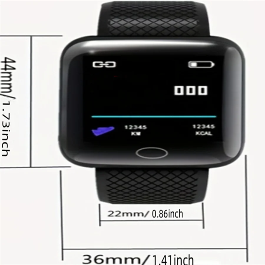 Smartwatch Men Women Wristwatches Smart Watch Message Fitness Monitor Bracelet Birthday Gift Electronic Clock For Android IOS