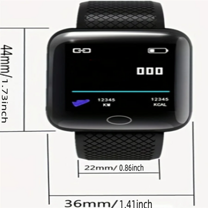 Smartwatch Men Women Wristwatches Smart Watch Message Fitness Monitor Bracelet Birthday Gift Electronic Clock For Android IOS