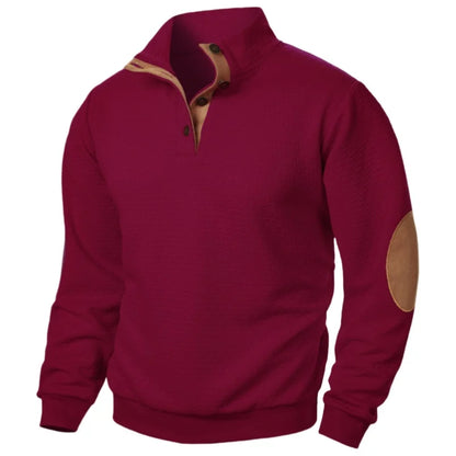 Spring Men Casual Sweatshirts Stand Collar Sweatshirt Warm Pullover Patchwork Sweatshirt Men's Winter Clothes Hip Pop Streetwear