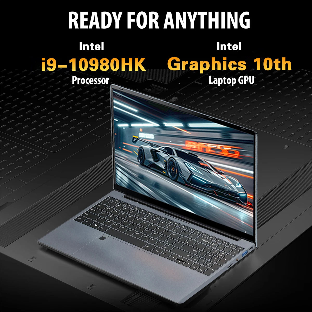ACEKAMAS 15.6" Laptop Gaming intel Core i9 10980HK IPS Windows 11 Pro Laptop Computer 16GB DDR4 1TB SSD M.2 4K Notebook Gamer PC