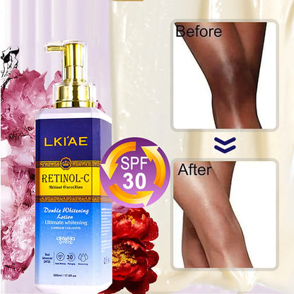 LKIAE Retinol Whitening Skin Care Set, Moisturizing, Reduce Wrinkles, Fine Lines, Dark Spots, With Collagen, Snail Extract