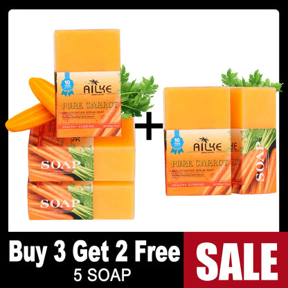 LKIAE Arbutin Whitening Set, With Vitamin C, Natural Papaya, Carrot, Remove Dark Spots, Melanin, Skin Moisturizer, Smooth Skin