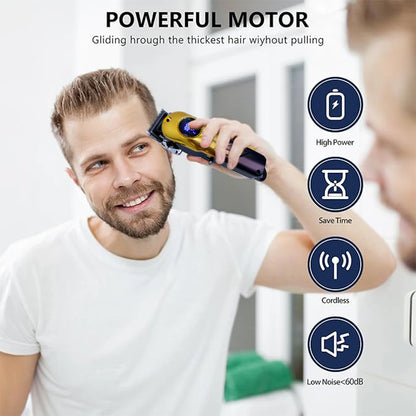 LARGNER "Home Haircut Manager" - Professional Hair Clippers for Salon Quality Cuts at Home