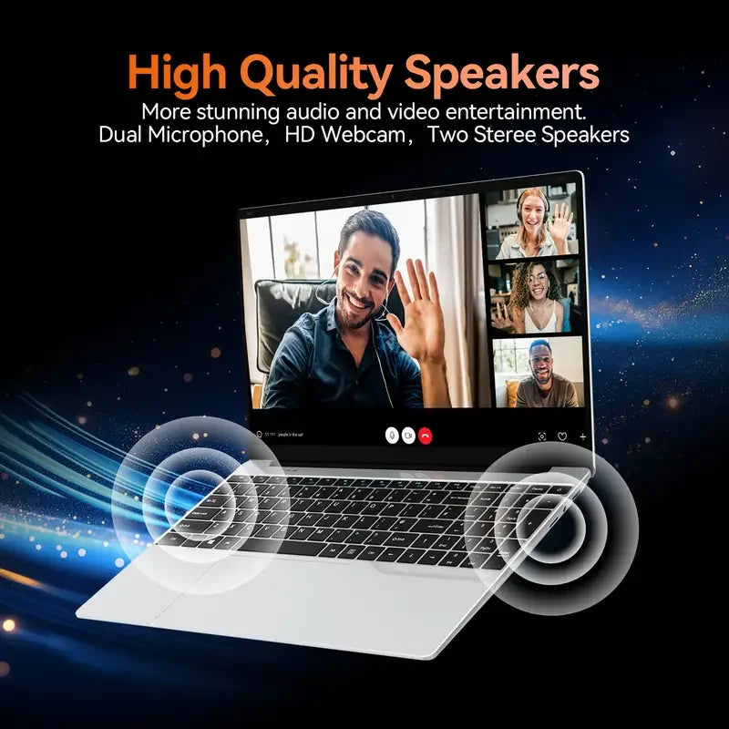 ultra-thin Gamer Laptop Intel Core i7-8650U Processor 32GB RAM 1TB 2TB SSD HD Office Study Windows 11 Pro Portable Notebook