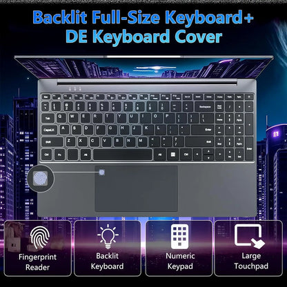 ACEKAMAS 15.6" Gaming Laptop intel Core i9 10980HK IPS 1920*1080 Notebook Gamer 16GB RAM 1TB SSD Windows 11 Pro Office Laptop PC