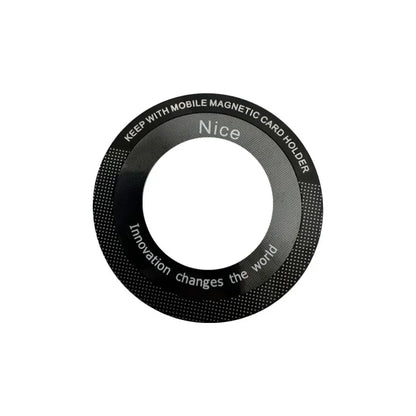 Heat Sink Magnetic Ring Phone Holder Accessory Magnetic Attraction Plate For iPhone Samsung Xiaomi For Wireless Charging Base