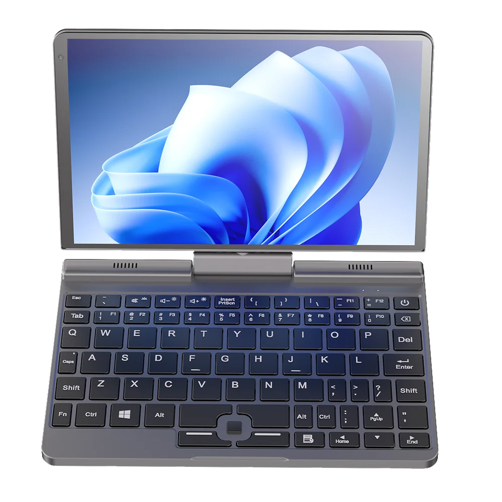 Touch Screen Laptop 8 Inch Mini Notebook Intel N95 Quad 12GB LPDDR5 1TB 4800MHz Windows11Pro AX WiFi6 BT5.2 RJ45 LAN