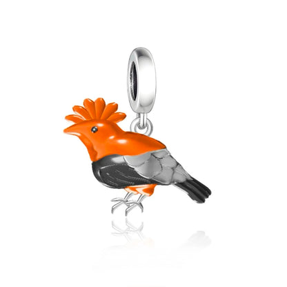Fit Original Pan Charm Bracelet 925 Silver Rainbow Enamel Lorikeet Birrd Colorfull Parrot Bead For Making South Africa Berloque
